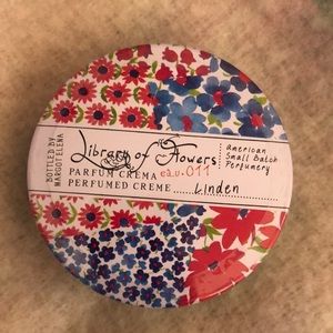 Library of Flowers by Margot elena perfumed Creme delight 2.5oz in Linden